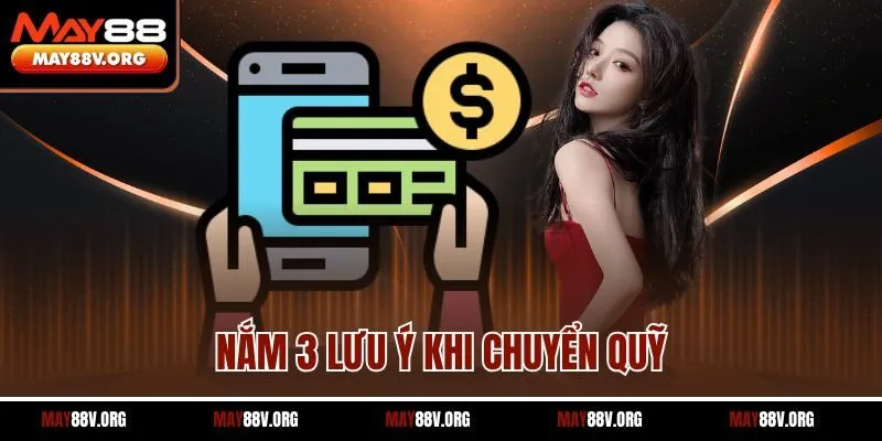 Nắm 3 lưu ý khi chuyển quỹ